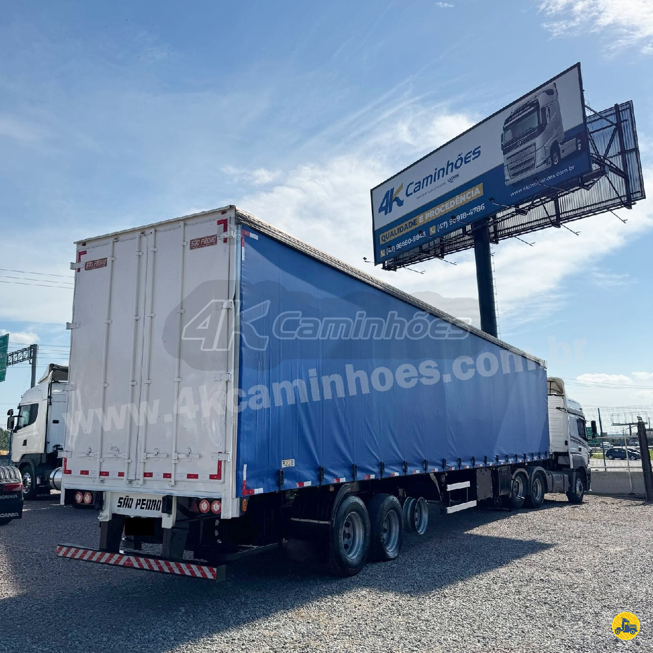 CARRETA SEMI-REBOQUE BAU SIDER Reta 4K Caminhões - Itajaí ITAJAI SANTA CATARINA SC